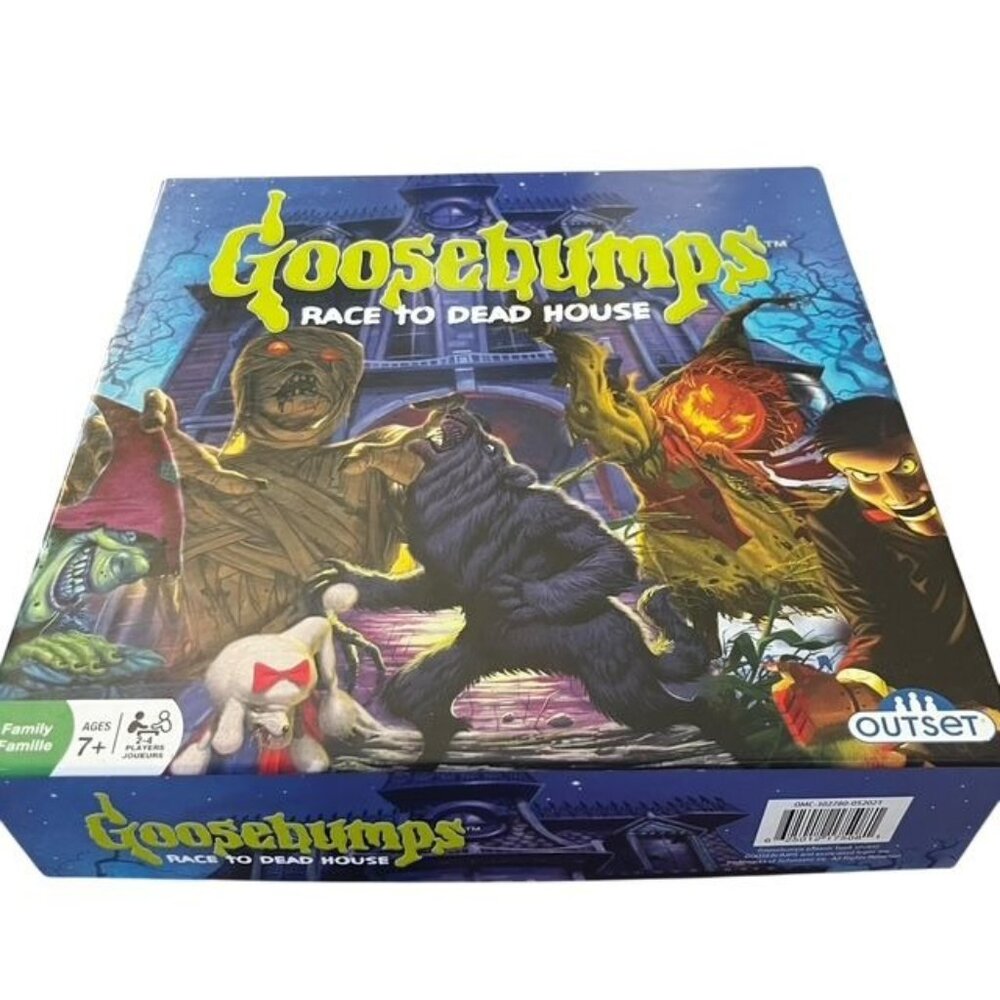 Goosebumps Race to Dead House Board Game